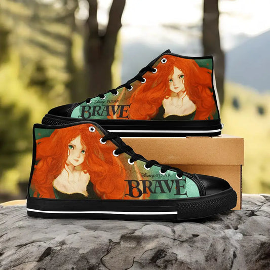 Brave Princess Merida Custom High Top Sneakers Shoes