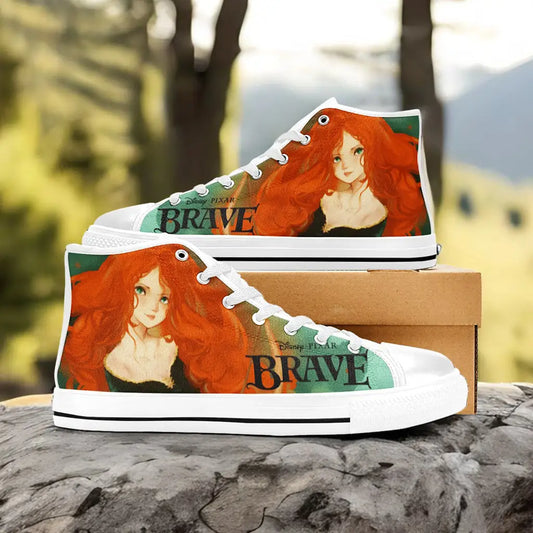 Brave Princess Merida Custom High Top Sneakers Shoes