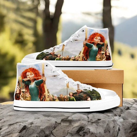 Brave Princess Merida Custom High Top Sneakers Shoes