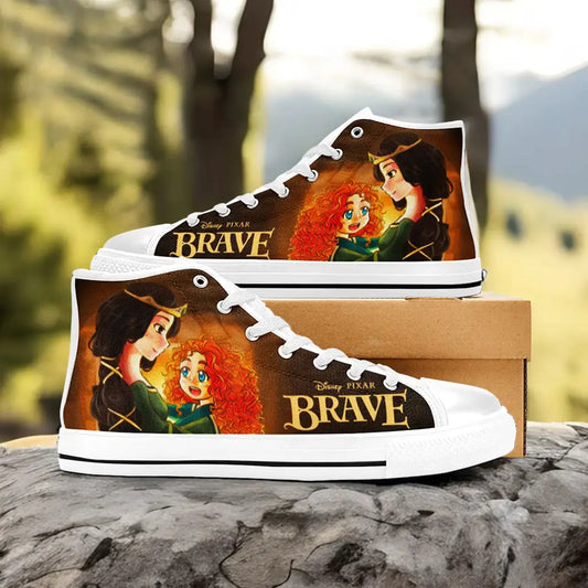 Brave Princess Merida Custom High Top Sneakers Shoes