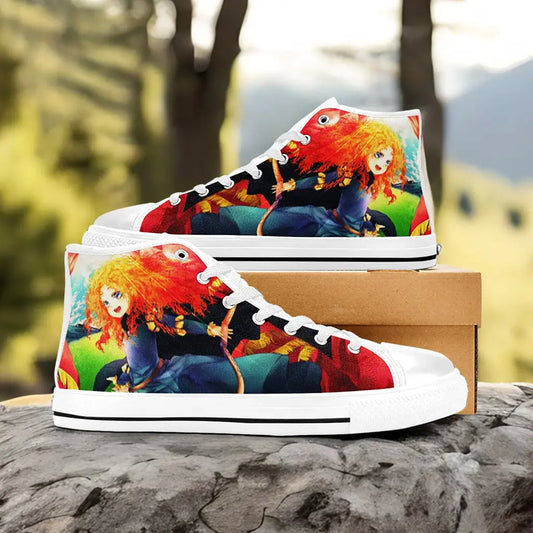 Brave Princess Merida Custom High Top Sneakers Shoes