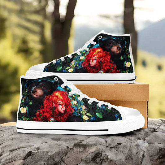 Brave Princess Merida Custom High Top Sneakers Shoes
