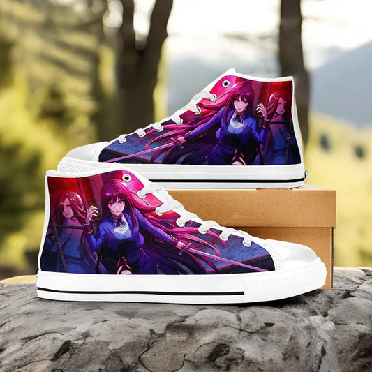 Claire Aurora The Eminence in Shadow Garden Custom High Top Sneakers Shoes