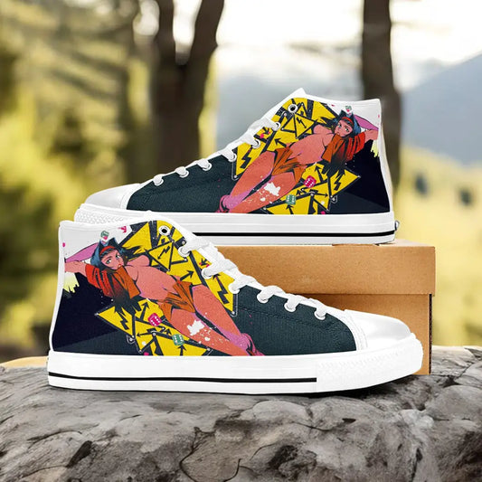 Cowboy Bebop Faye Valentine Custom High Top Sneakers Shoes