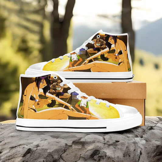 Cowboy Bebop Faye Valentine Custom High Top Sneakers Shoes