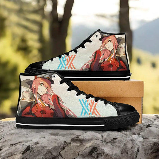 Darling in the Franxx Zero Two Custom High Top Sneakers Shoes