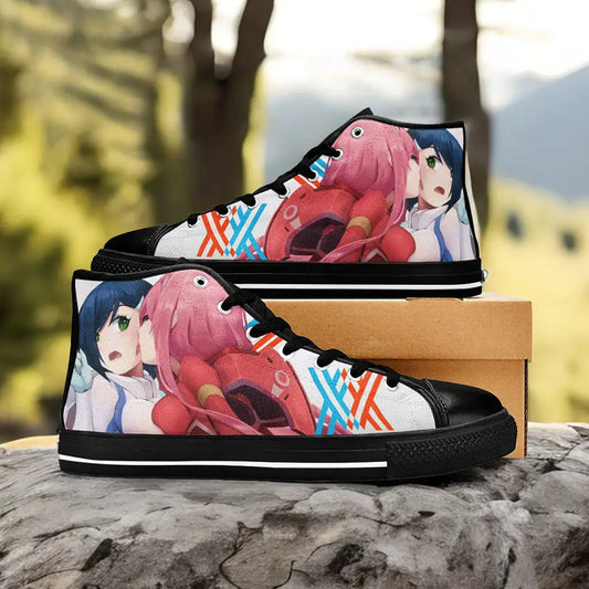 Darling in the Franxx Zero Two Custom High Top Sneakers Shoes