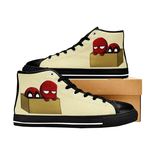 Deadpool Superhero Marvel Comics Custom High Top Sneakers Shoes