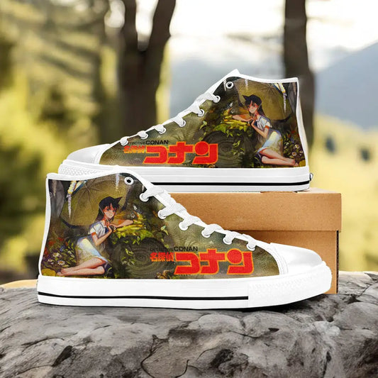 Detective Conan Case Closed Custom High Top Sneakers Shoes