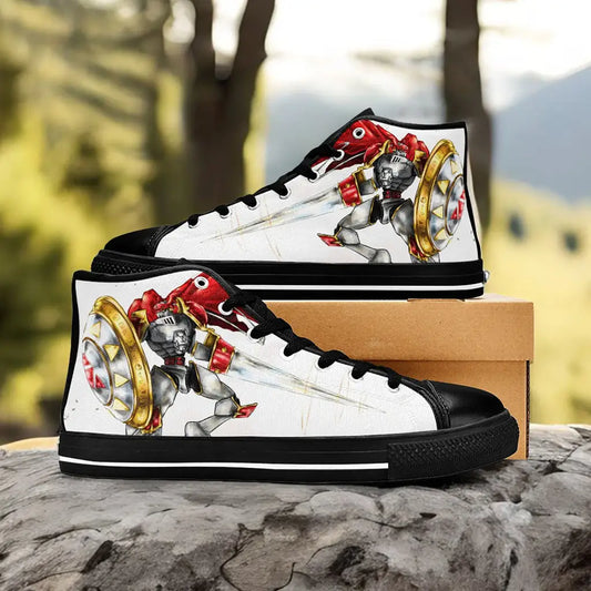 Digimon Adventure Gallantmon Custom High Top Sneakers Shoes