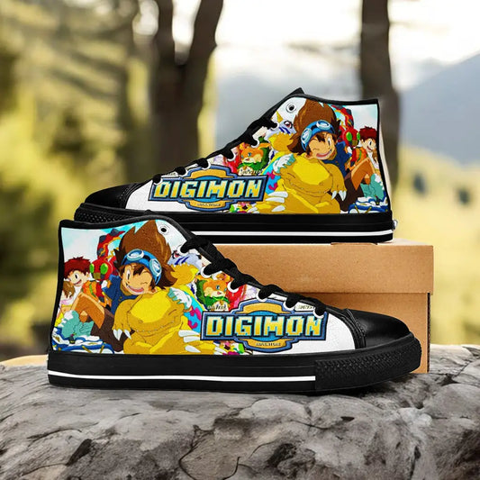 Digimon Adventure Custom High Top Sneakers Shoes