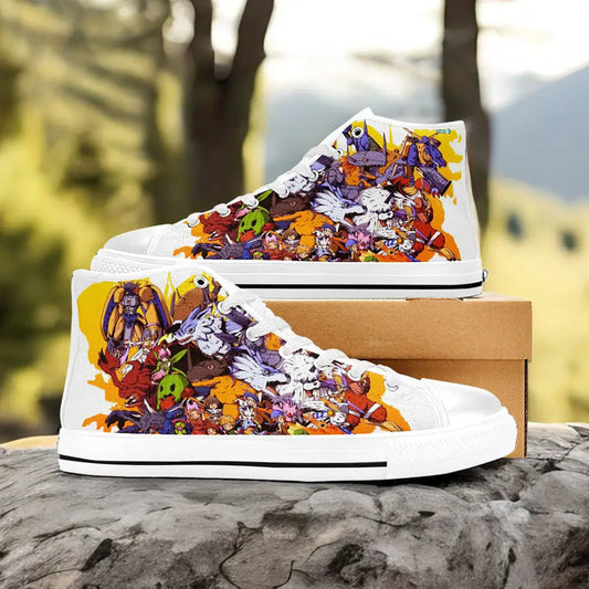 Digimon Adventure Custom High Top Sneakers Shoes