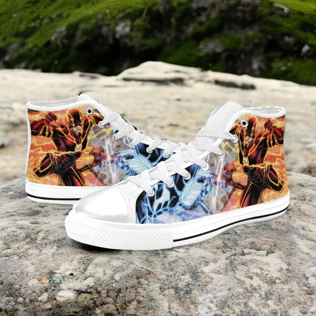 Flash Justice League Custom High Top Sneakers Shoes