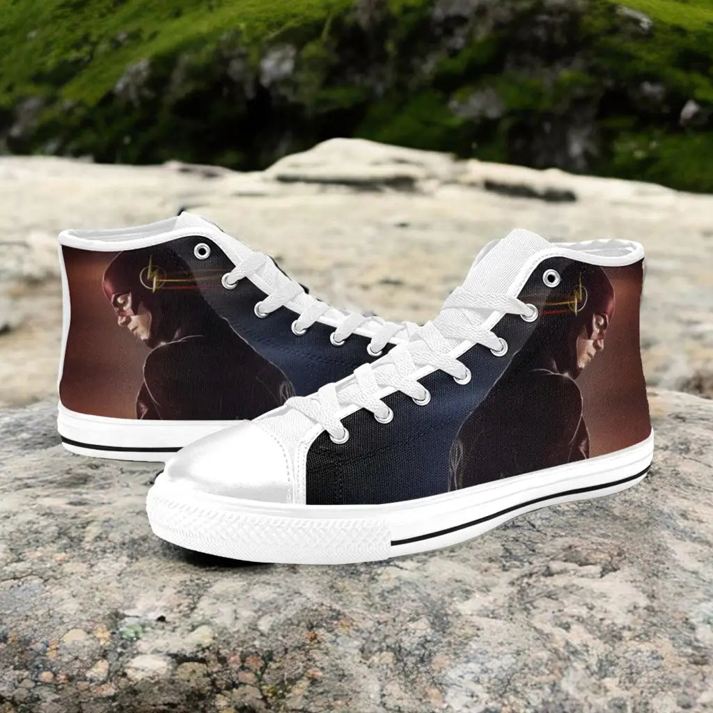 Flash Justice League Custom High Top Sneakers Shoes