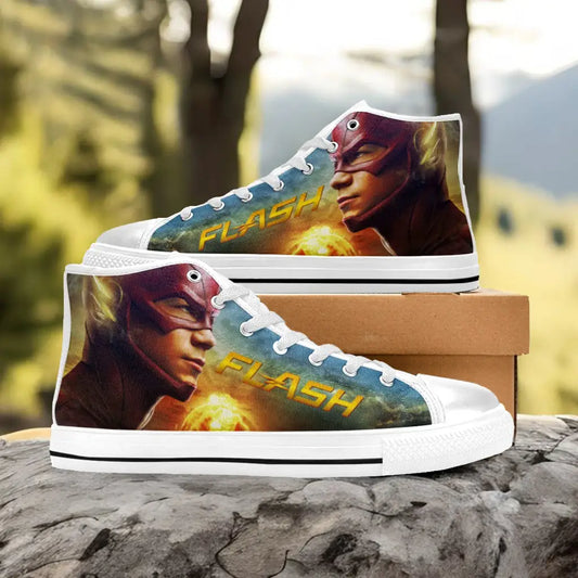 Flash Justice League Custom High Top Sneakers Shoes