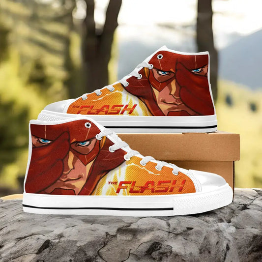 Flash Justice League Custom High Top Sneakers Shoes