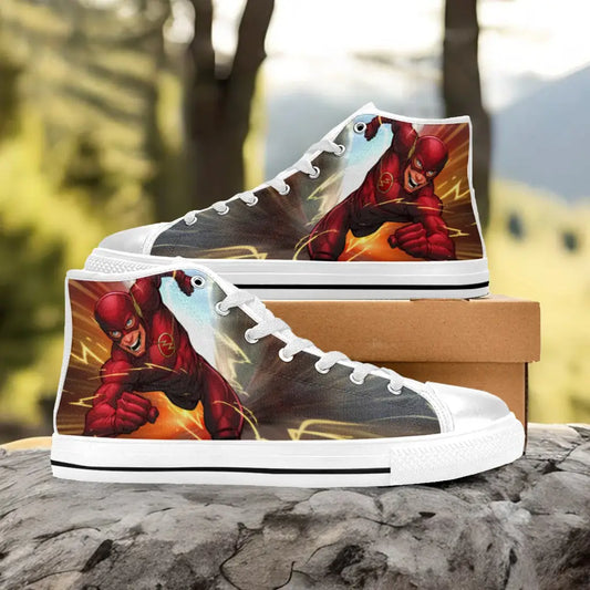 Flash Justice League Custom High Top Sneakers Shoes