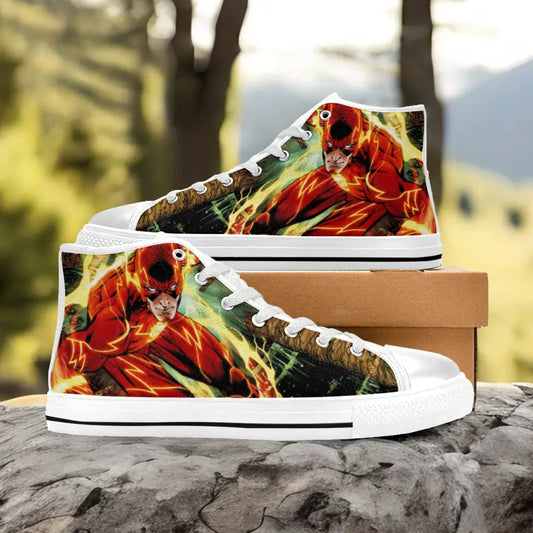 Flash Justice League Custom High Top Sneakers Shoes