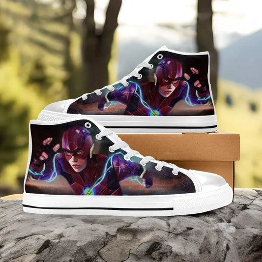 Flash Justice League Custom High Top Sneakers Shoes