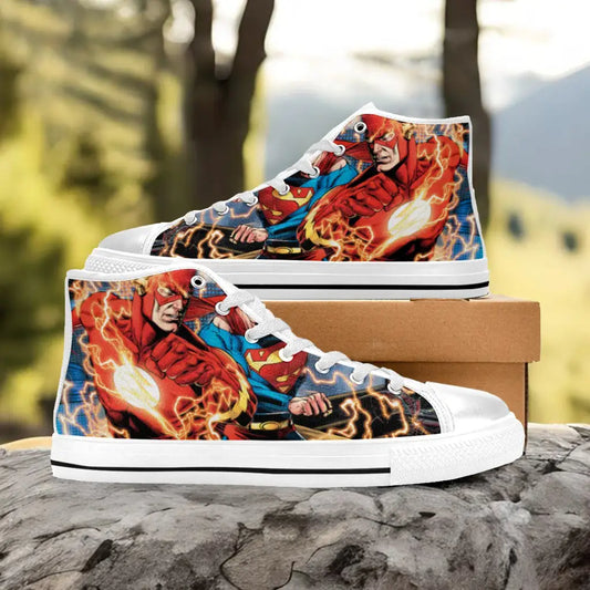 Flash Justice League Custom High Top Sneakers Shoes