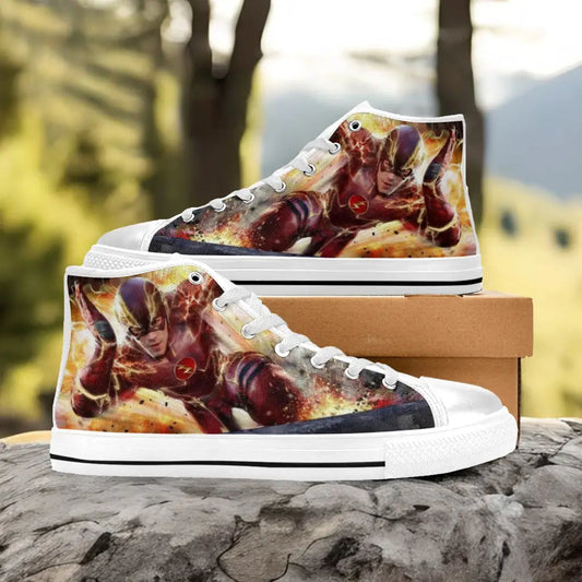 Flash Justice League Custom High Top Sneakers Shoes