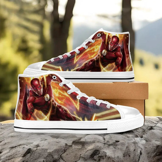 Flash Justice League Custom High Top Sneakers Shoes