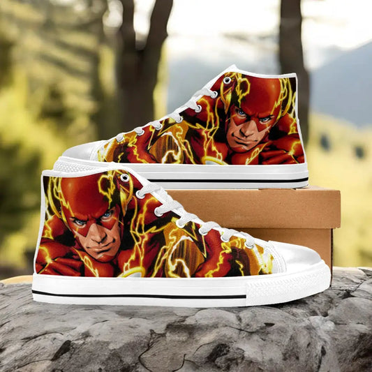 Flash Justice League Custom High Top Sneakers Shoes