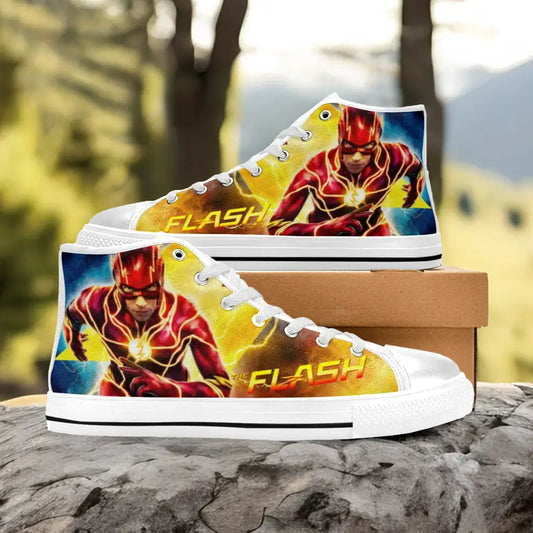 Flash Justice League Custom High Top Sneakers Shoes