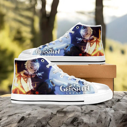 Genshin Impact Bennett Shoes High Top Sneakers