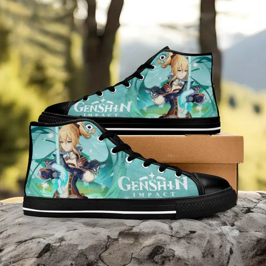 Genshin Impact Jean Gunnhildr Shoes High Top Sneakers