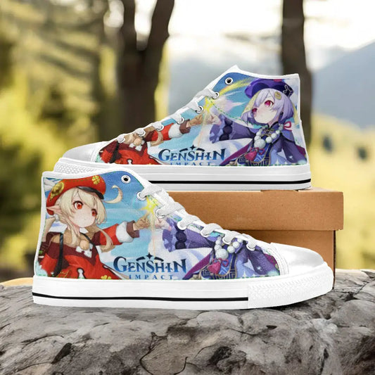 Genshin Impact Klee Shoes High Top Sneakers