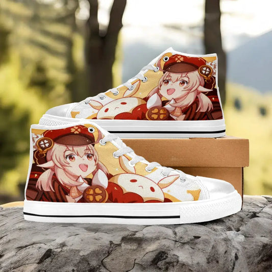 Genshin Impact Klee Shoes High Top Sneakers