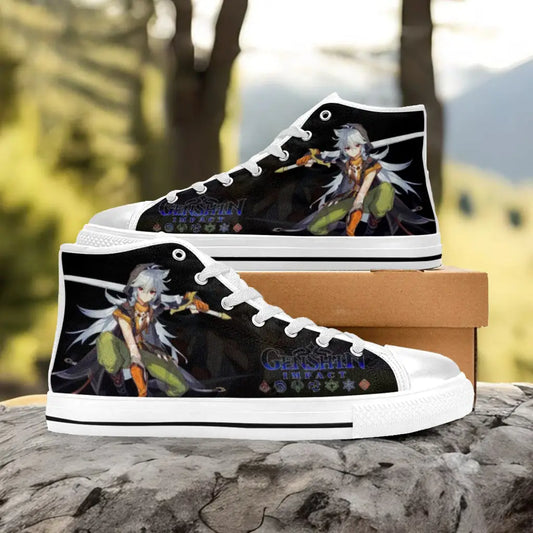 Genshin Impact Razor Shoes High Top Sneakers