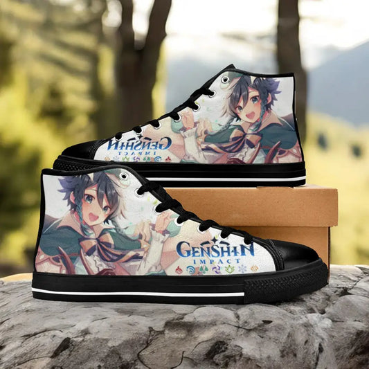 Genshin Impact Venti Shoes High Top Sneakers