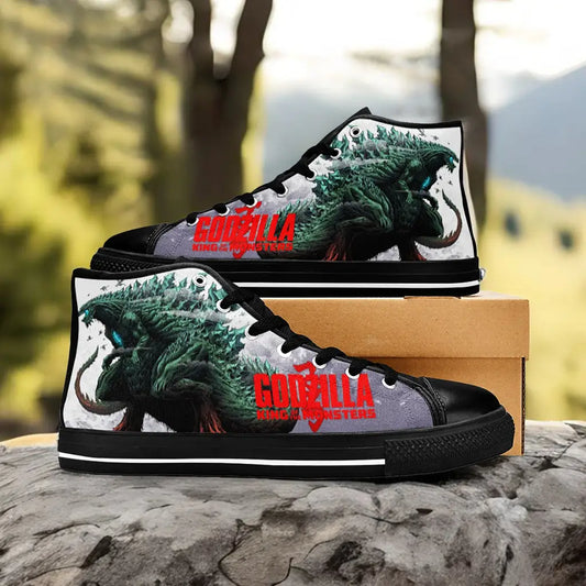 Godzilla King of the Monsters Custom High Top Sneakers Shoes