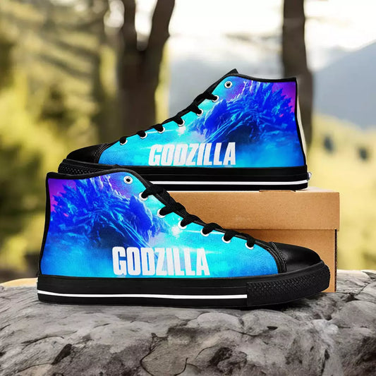 Godzilla King of the Monsters Custom High Top Sneakers Shoes