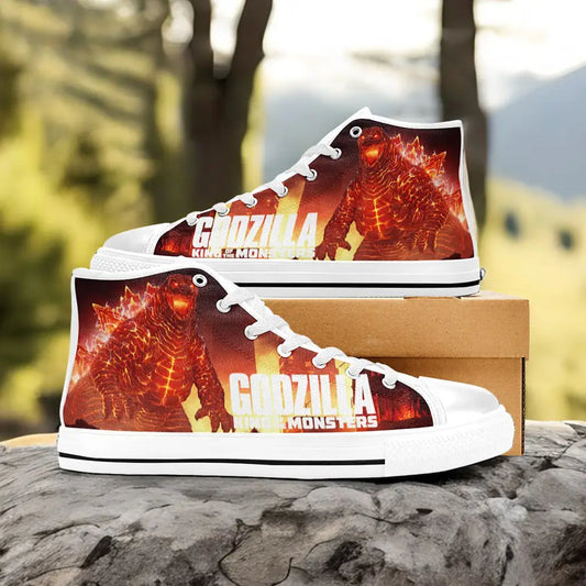 Godzilla King of the Monsters Custom High Top Sneakers Shoes
