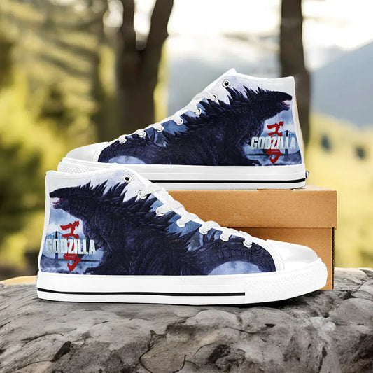 Godzilla King of the Monsters Custom High Top Sneakers Shoes