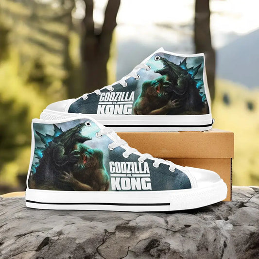 Godzilla Vs Kong King of the Monsters Custom High Top Sneakers Shoes