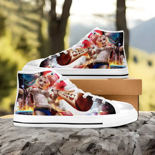Harley Quinn Sexy Puddin Custom High Top Sneakers Shoes