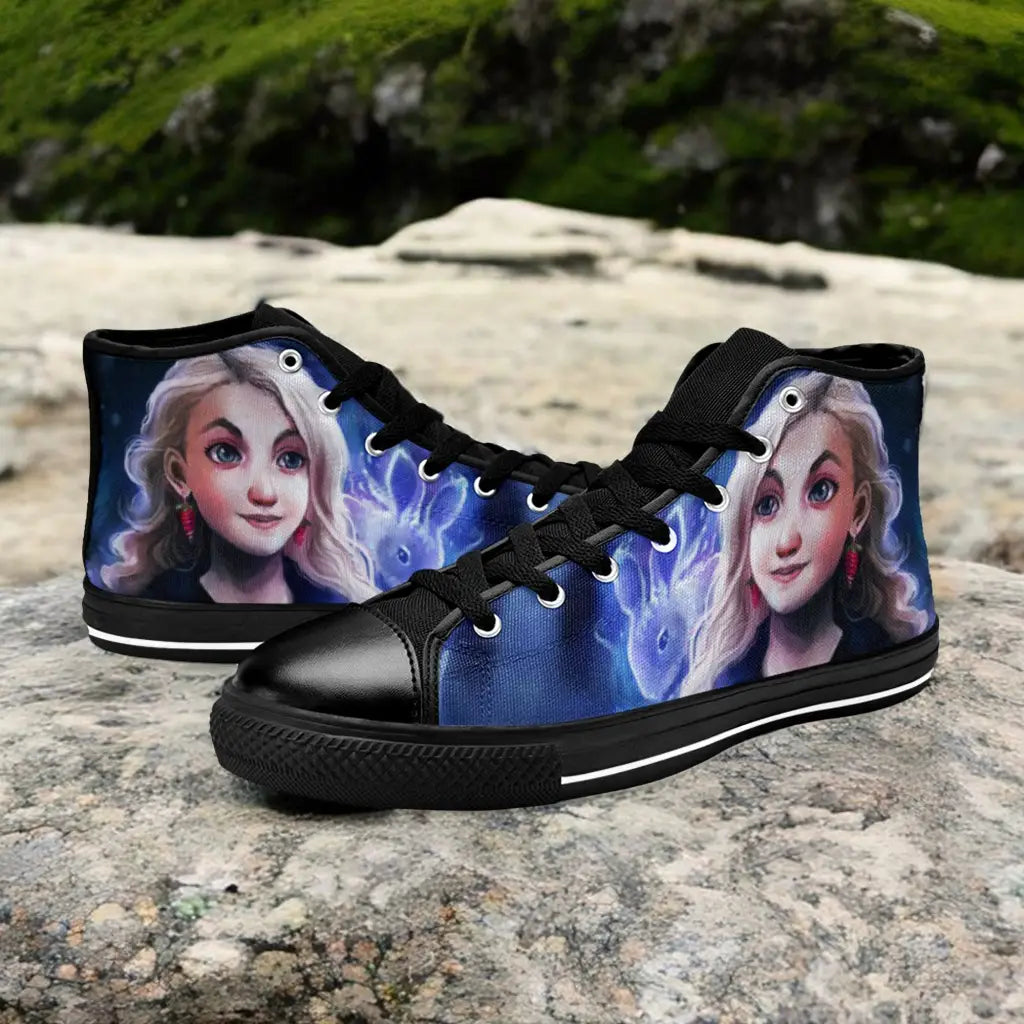 Harry Potter Luna Lovegood Custom High Top Sneakers Shoes