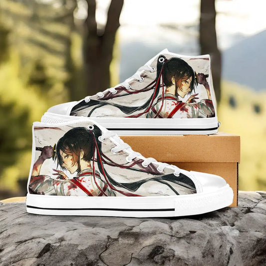 Hells Paradise Jigokuraku Custom High Top Sneakers Shoes