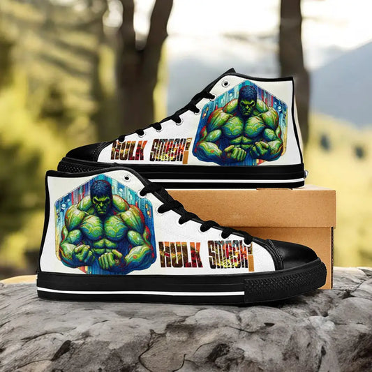 Hulk Smash Custom High Top Sneakers Shoes