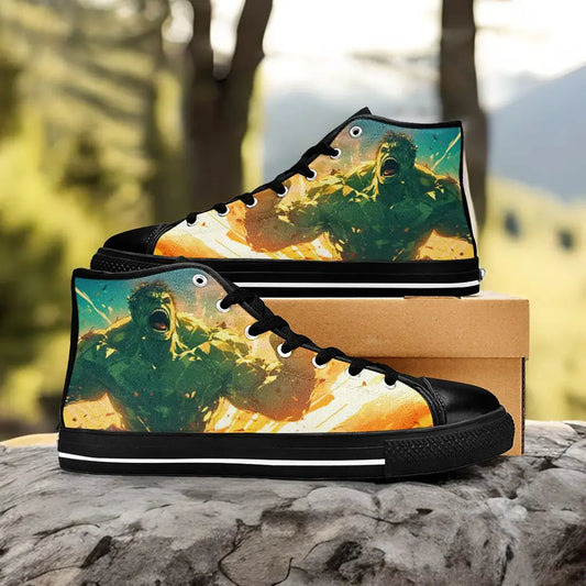 Hulk Smash Custom High Top Sneakers Shoes