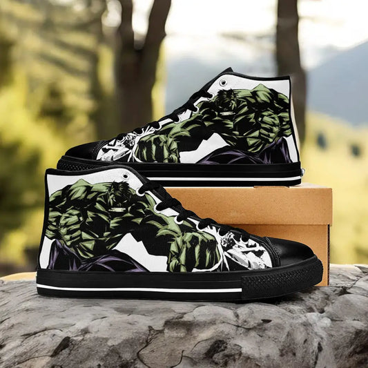 Hulk Smash Custom High Top Sneakers Shoes