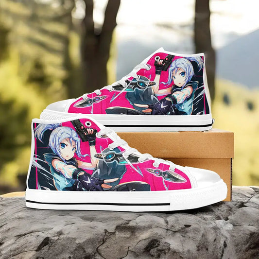 Jett Valorant Custom High Top Sneakers Shoes