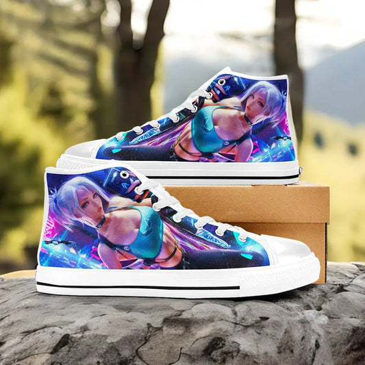 Jett Valorant Custom High Top Sneakers Shoes