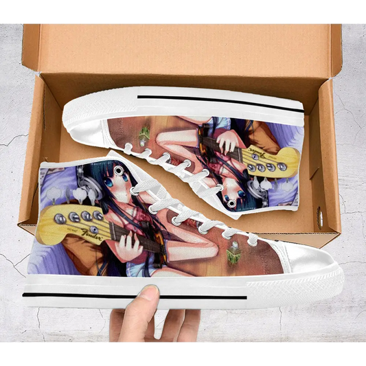 K-ON Mio Akiyama K on Shoes High Top Sneakers