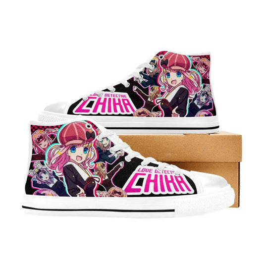 Kaguya sama Love is War Chika Fujiwara Canvas High Tops