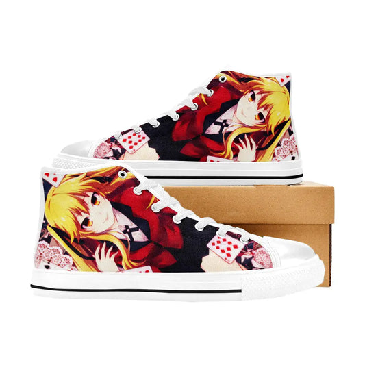 Kakegurui Compulsive Gambler Mary Saotome Custom High Top Sneakers Shoes